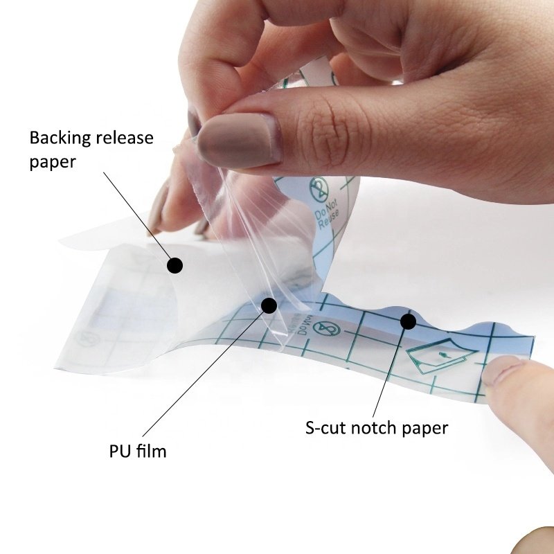 Waterproof Tattoo Bandage Roll 6 X 40inches Transparent Film Dressing Second Skin Healing Protective Clear