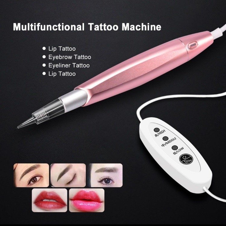 Permanent Makeup Machine Hot Sale Tattoo Pen With Cartridge Needle For Eyebrow