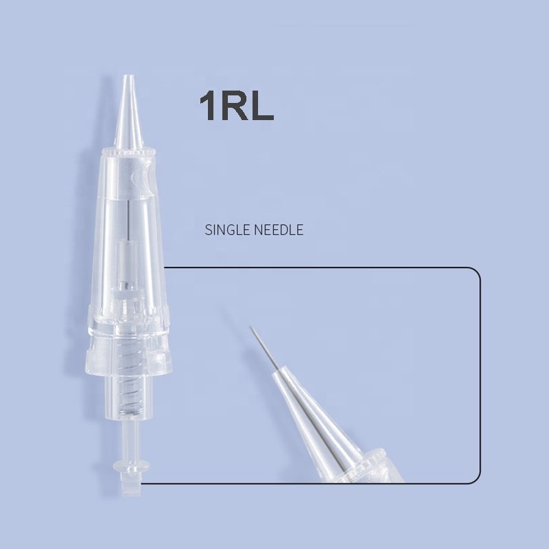 Disposable Professional 1RL 3RL 5RL 5F 7F Microblading Needle for Permanent Makeup Machine Tattoo Cartridge Needle PMU Supplies