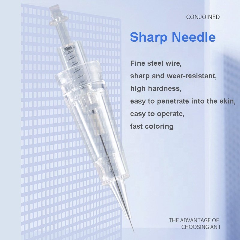 Disposable Professional 1RL 3RL 5RL 5F 7F Microblading Needle for Permanent Makeup Machine Tattoo Cartridge Needle PMU Supplies