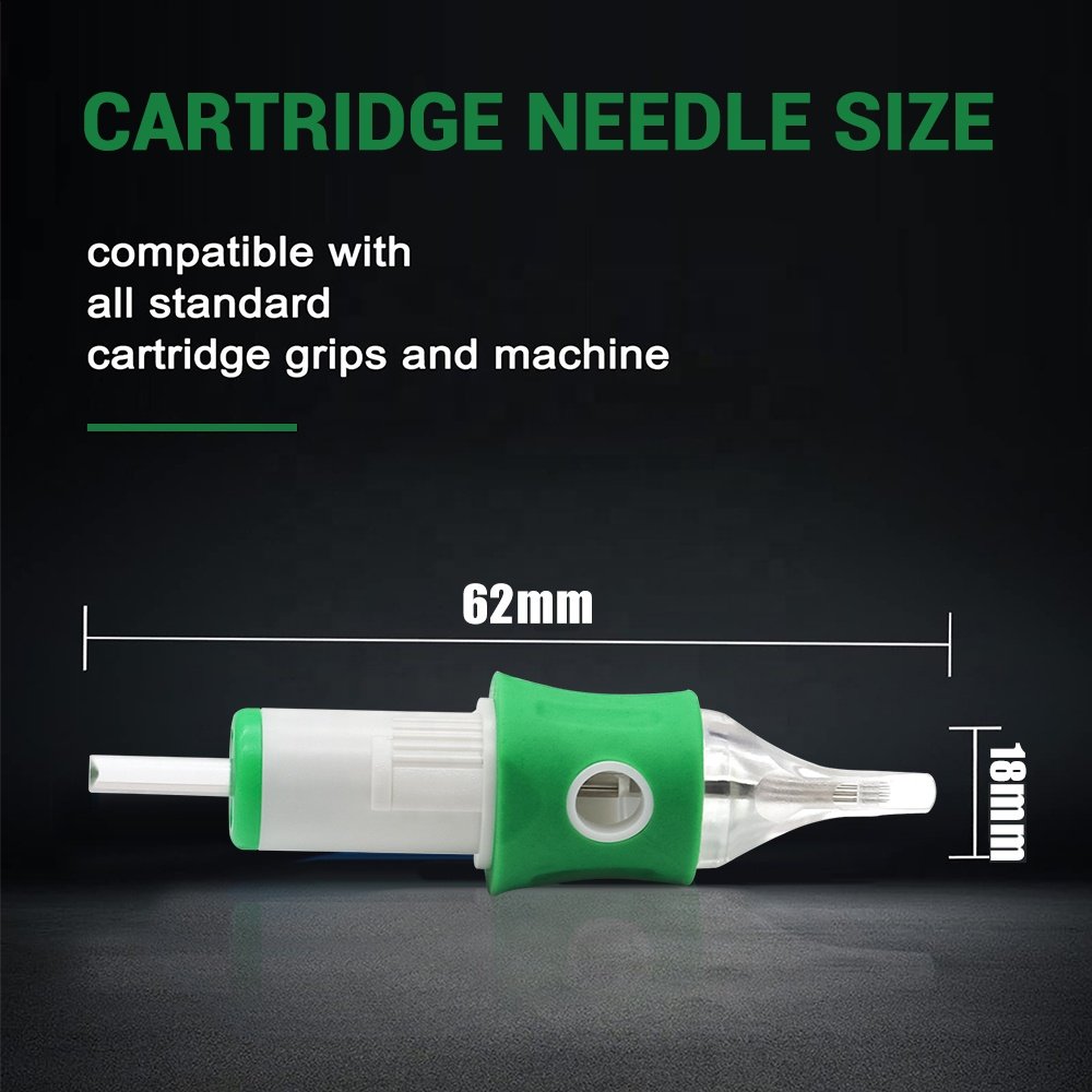 Upgrade Premium MO Tattoo Needle Cartridge Permanent Makeup Tattoo Cartridge Needles Finger Rubber Tattoo Cartridge