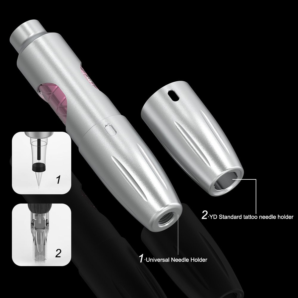 YD SPMU Blink Rotary Machine Digital Permanent Makeup Tattoo Machine Kit With Universal Cartridges Needle