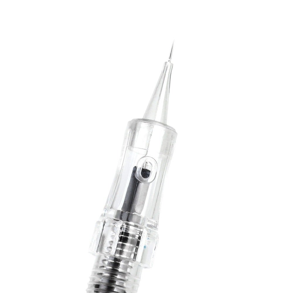 PMU Cartridge Needle Microblading Machine Needles Black Pearl Eyebrow Tattoo 1RL Permanent Makeup Supplies