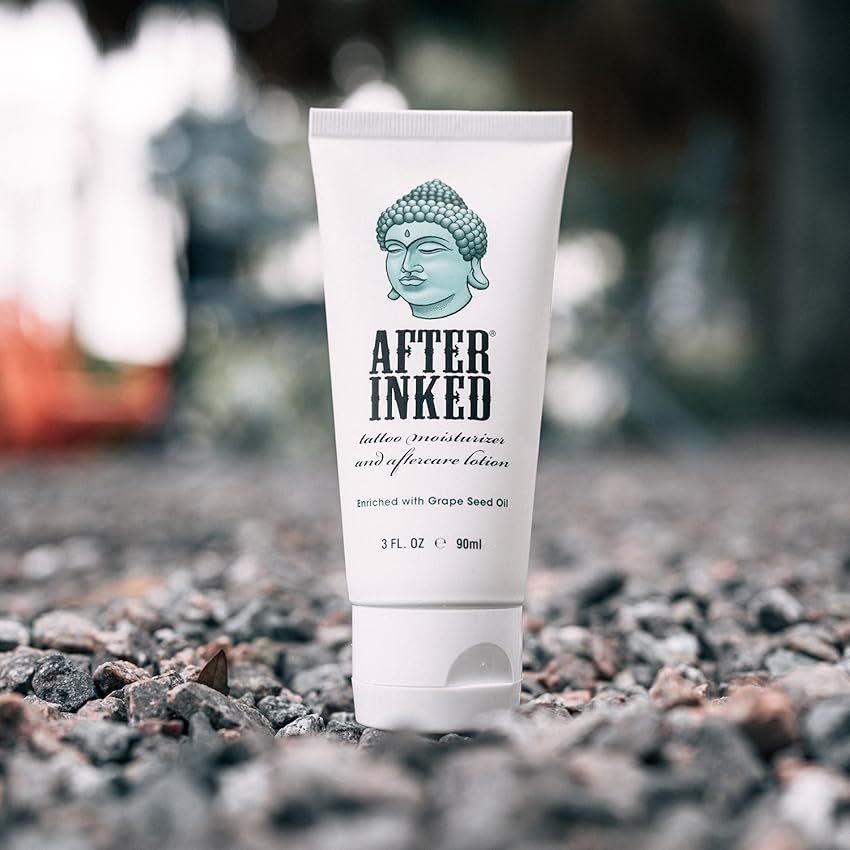After Inked Tattoo Aftercare Lotion Moisturizer 3oz Tattoo Balm Ink Hydration Tattoo Aftercare