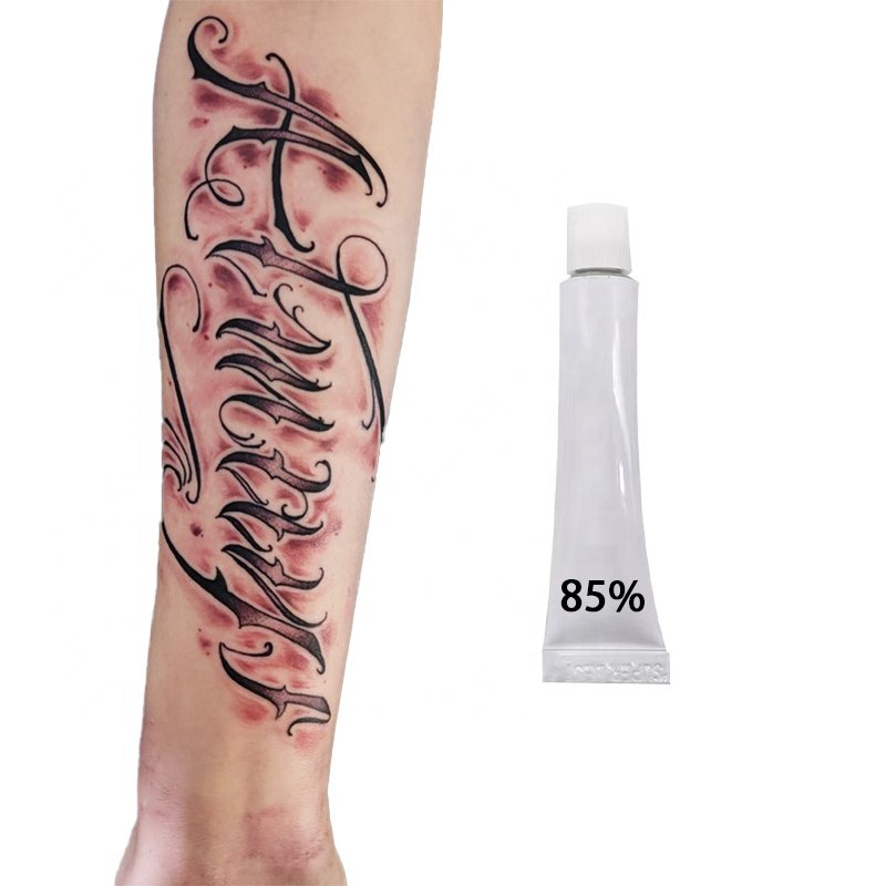 Apply before tattoo Factory made Permanent Makeup 85% Concentration Treatment Cream
