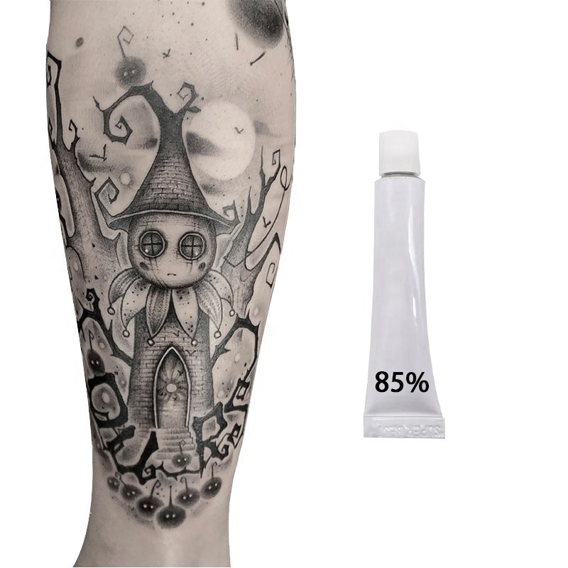 Apply before tattoo Factory made Permanent Makeup 85% Concentration Treatment Cream