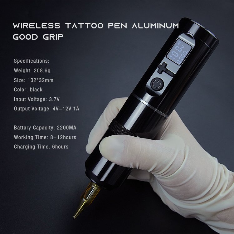 Wireless Tattoo Microblading Eyebrow machine Rechargeable Permanent Makeup Wireless Tattoo Gun with battery