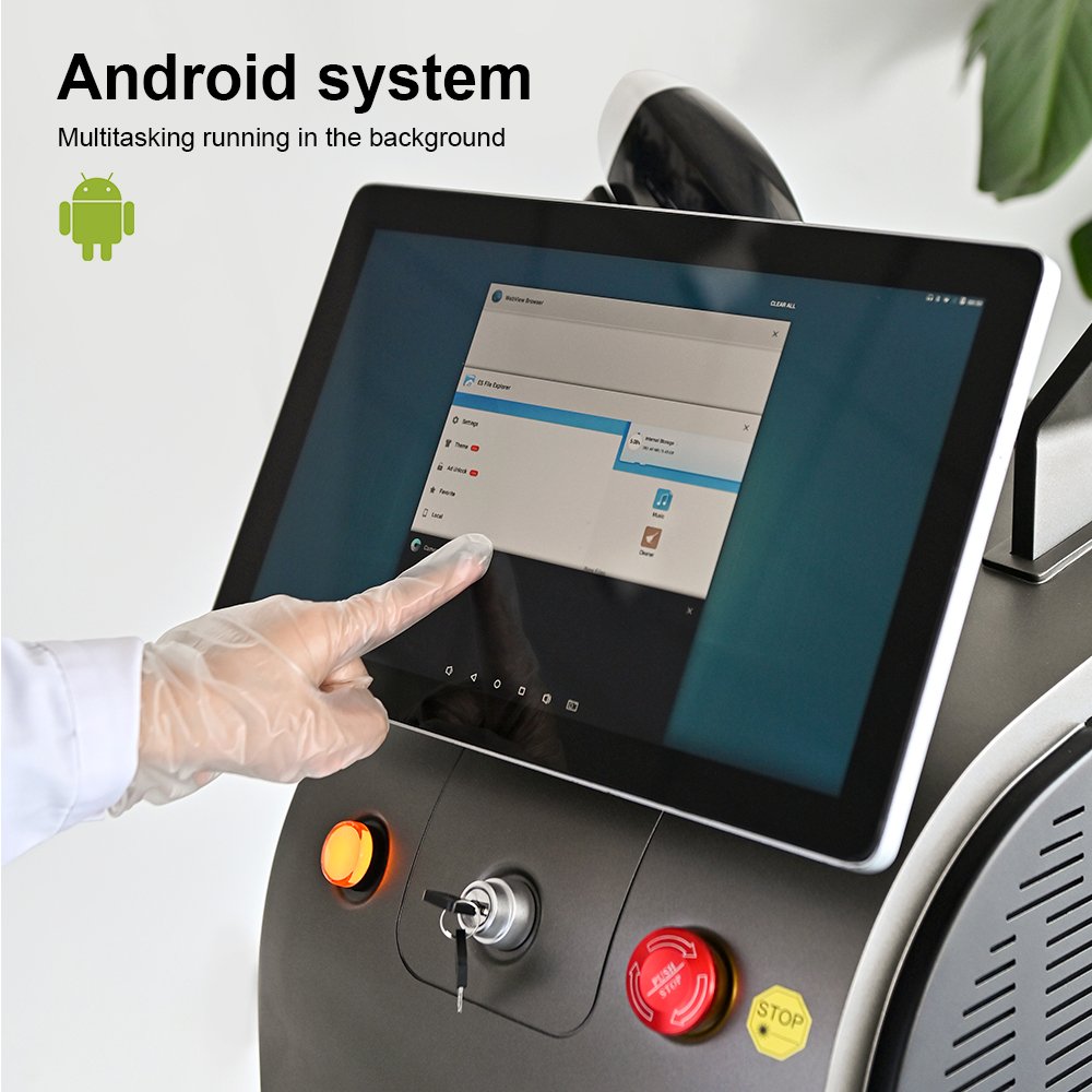 New Design 1800W Diode Laser 755 808 940 1064 Diode Laser Hair Removal Machine Ice Diodo Laser Machine Price Stationary
