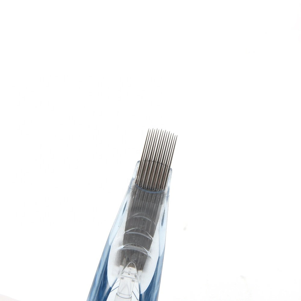 2024 WJX ACME blue color tattoo premium OEM accept Membrane tattoo cartridge needle hot sale permanent makeup needle