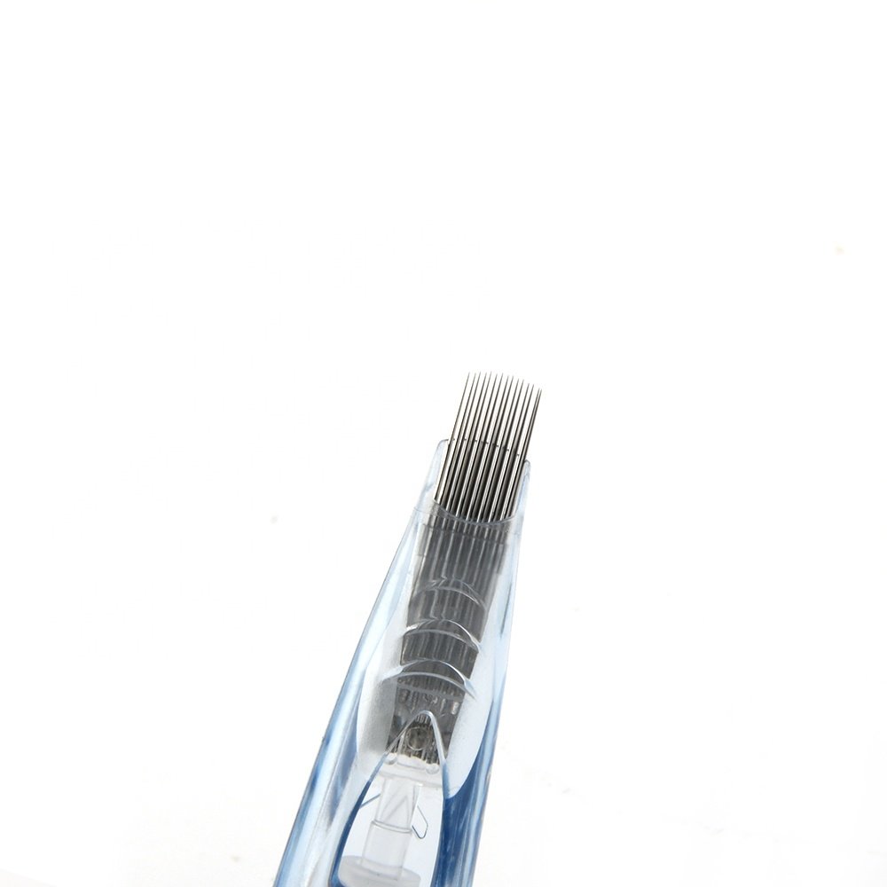 2024 WJX ACME blue color tattoo premium OEM accept Membrane tattoo cartridge needle hot sale permanent makeup needle