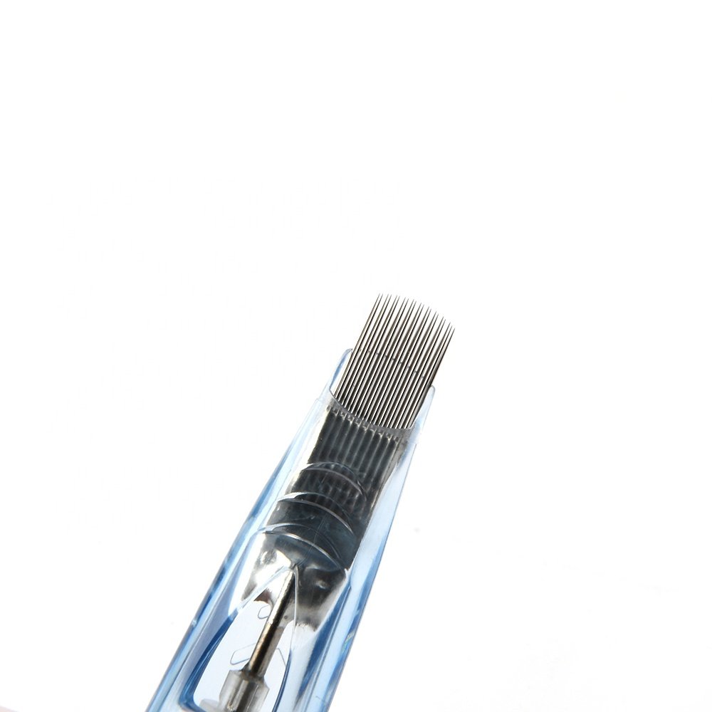 2024 WJX ACME blue color tattoo premium OEM accept Membrane tattoo cartridge needle hot sale permanent makeup needle
