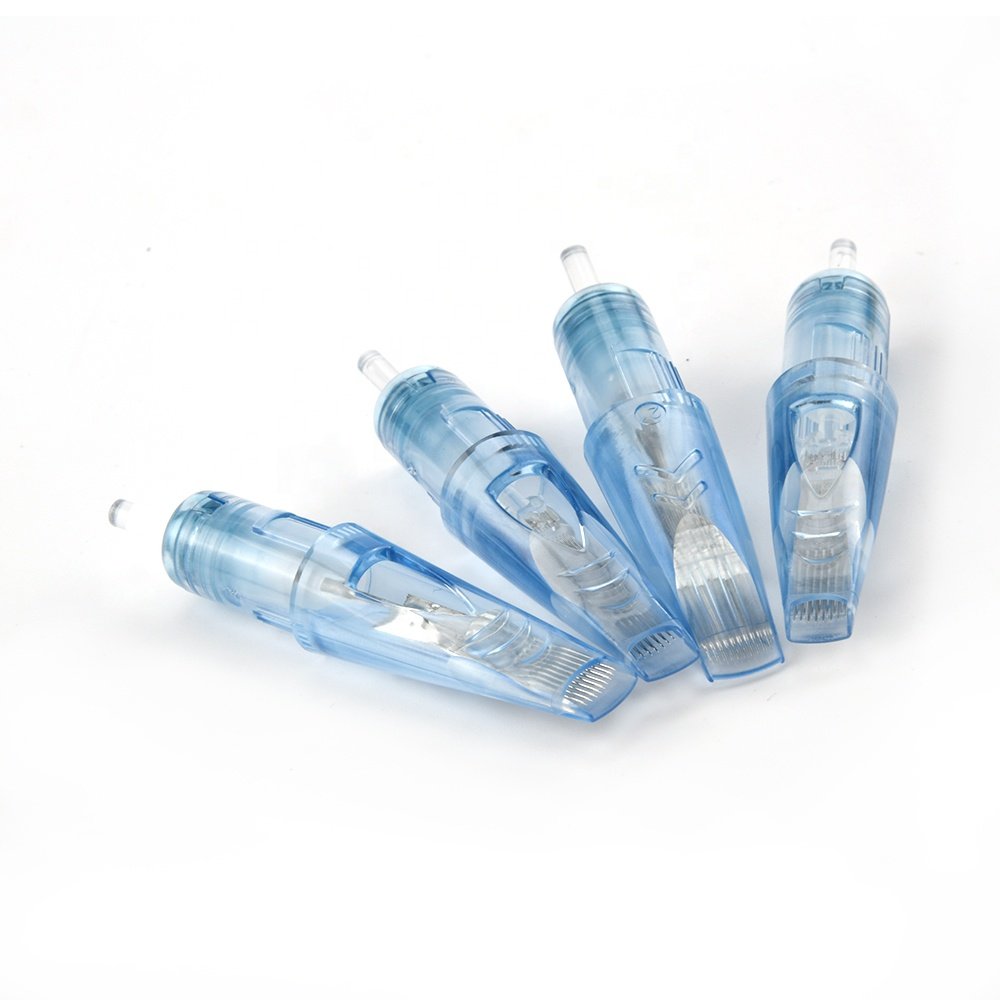 2024 WJX ACME blue color tattoo premium OEM accept Membrane tattoo cartridge needle hot sale permanent makeup needle