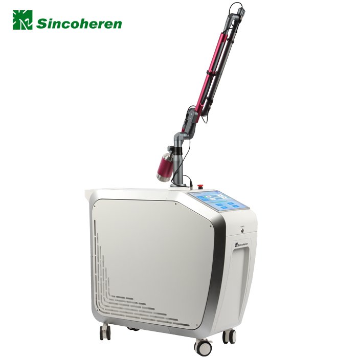 Sincoheren Best Selling q switched Nd Yag Laser Therapy System For Skin Rejuvenation Beauty Spa And Salon Use