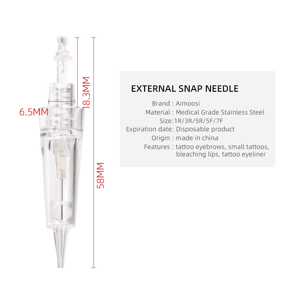 Disposable Professional Needle Cartridge Permanent Makeup eyebrow micro needles for Body Art Supplies