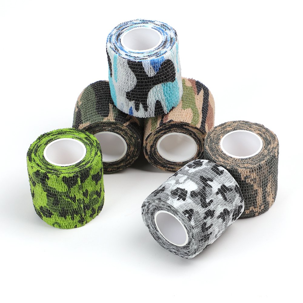 Custom Self-adhesive Elastic Aftercare Tattoo Machine Wrap Tattoo Bandage Wrap Cover Grip Tattoo Tape