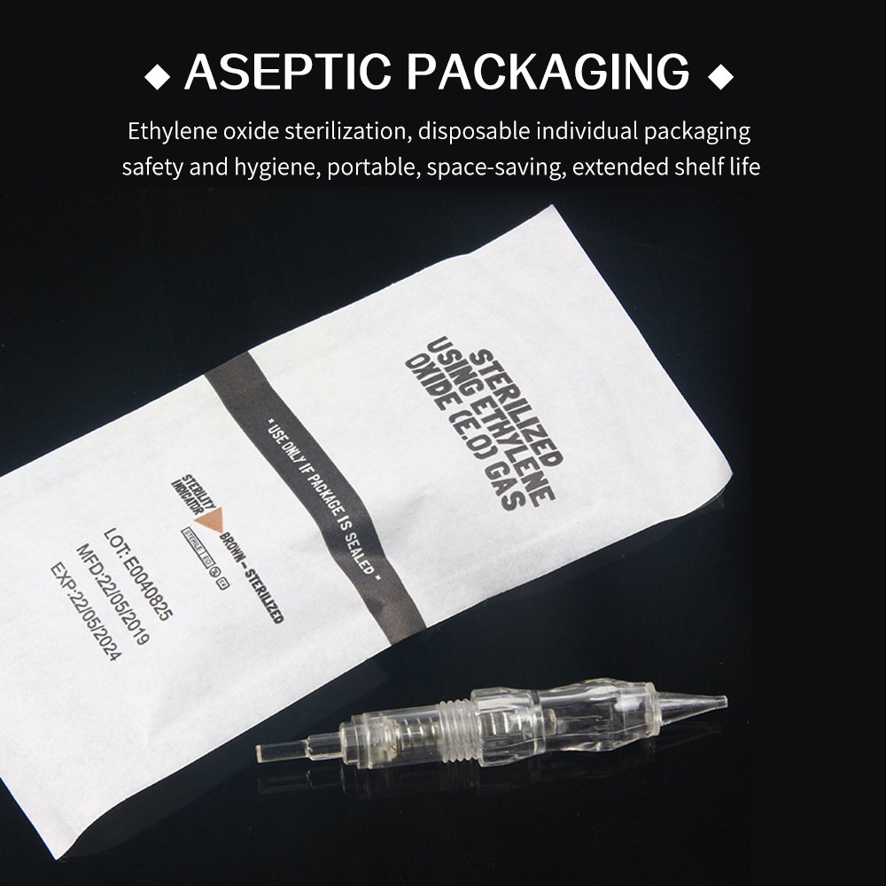 Popular Permanent Makeup Black Pearl Machine Needle Cartridge Needles For Permanent Makeup Eyebrow Tattoo Cartridge Needle