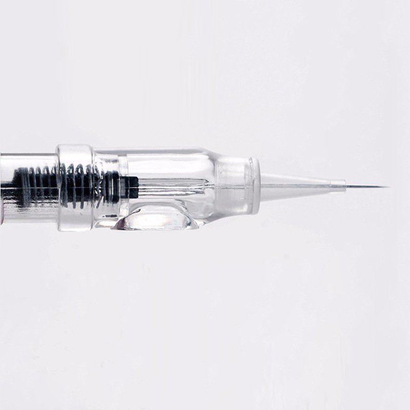 Disposable Sterilized permanent makeup cartridge needles 1rl 0.18/0.25mm pmu embroidery cartridge needle
