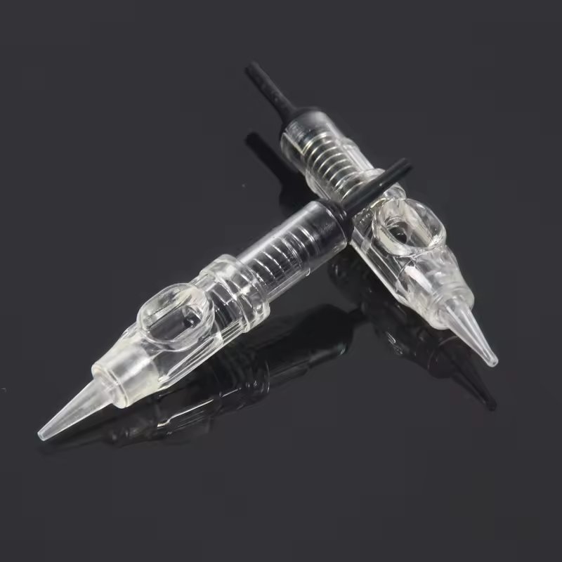 Disposable Sterilized permanent makeup cartridge needles 1rl 0.18/0.25mm pmu embroidery cartridge needle