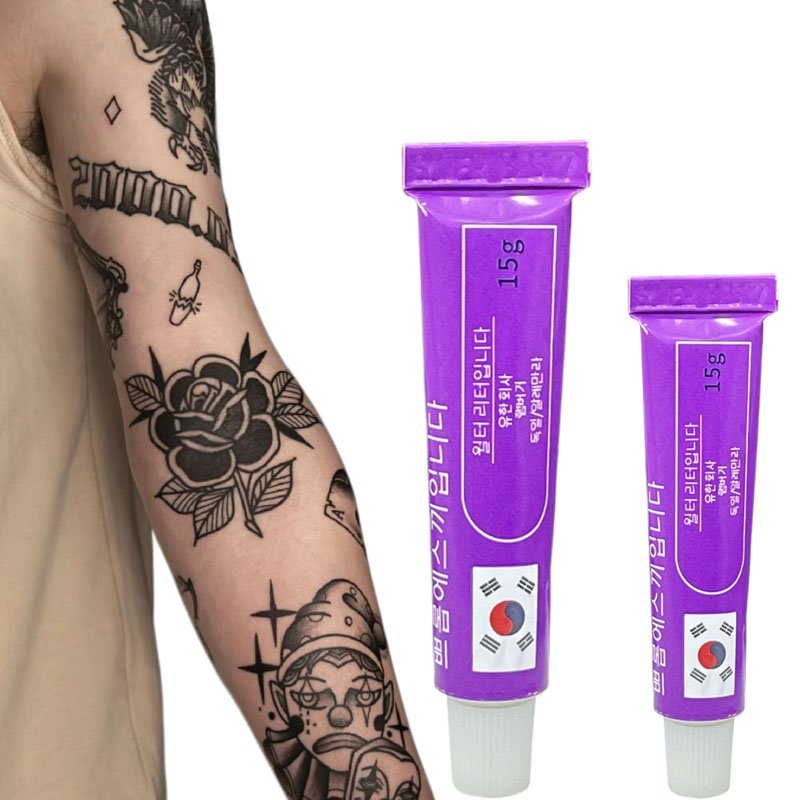 Natural Pain Tattoo Cream Pre-Tattoo Care Post-Tattoo Care