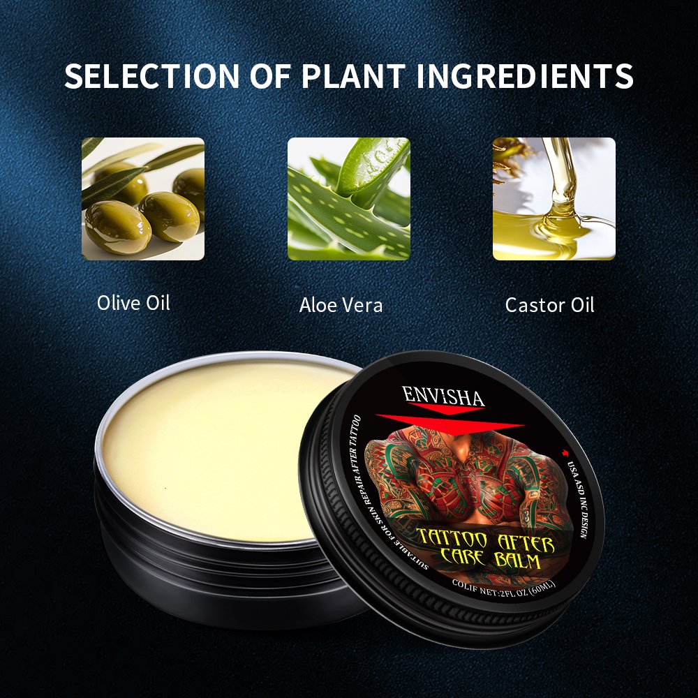 Private Label Body Care Products Skin Repair Preserve Cream Tattoo Aftercare Moisturizing Tattoo Balm