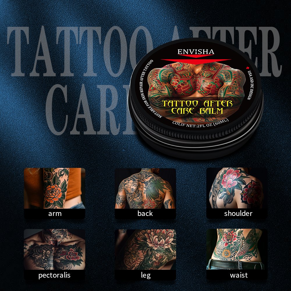 Private Label Body Care Products Skin Repair Preserve Cream Tattoo Aftercare Moisturizing Tattoo Balm