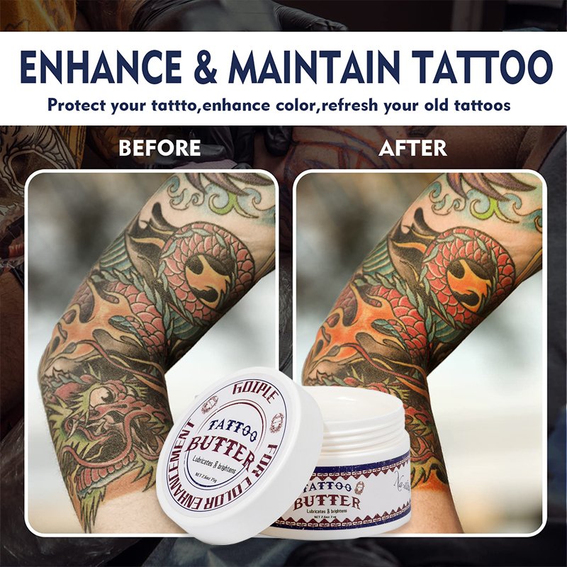 Private Label Tattoo After Care Necessary Product Balm Butter Tattoos Skin Moisturizing Ointment Tattoo Aftercare Cream