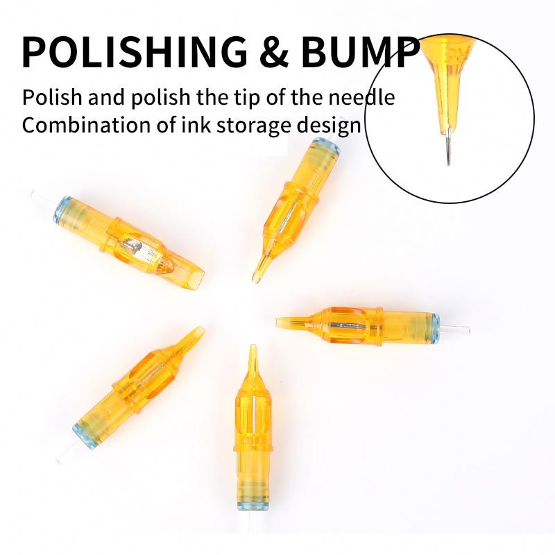 Disposable Professional Makeup Cartridge Needles Tattoo Integrated Needle for Tattoo Pen Machine Permanent Cartridge Needles