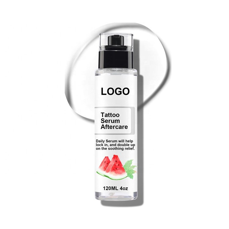 Private Label Tattoo Aftercare Serum Organic Moisturize Protect Heel Repair Skin Tattoo Aftercare Butter Tattoo Serum