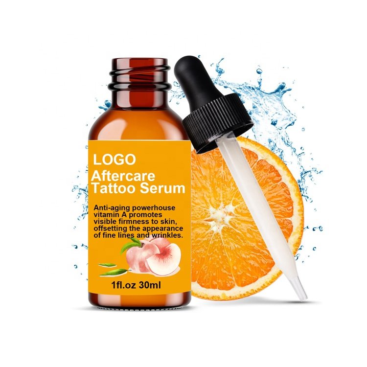 Private Label Tattoo Aftercare Serum Organic Moisturize Protect Heel Repair Skin Tattoo Aftercare Butter Tattoo Serum