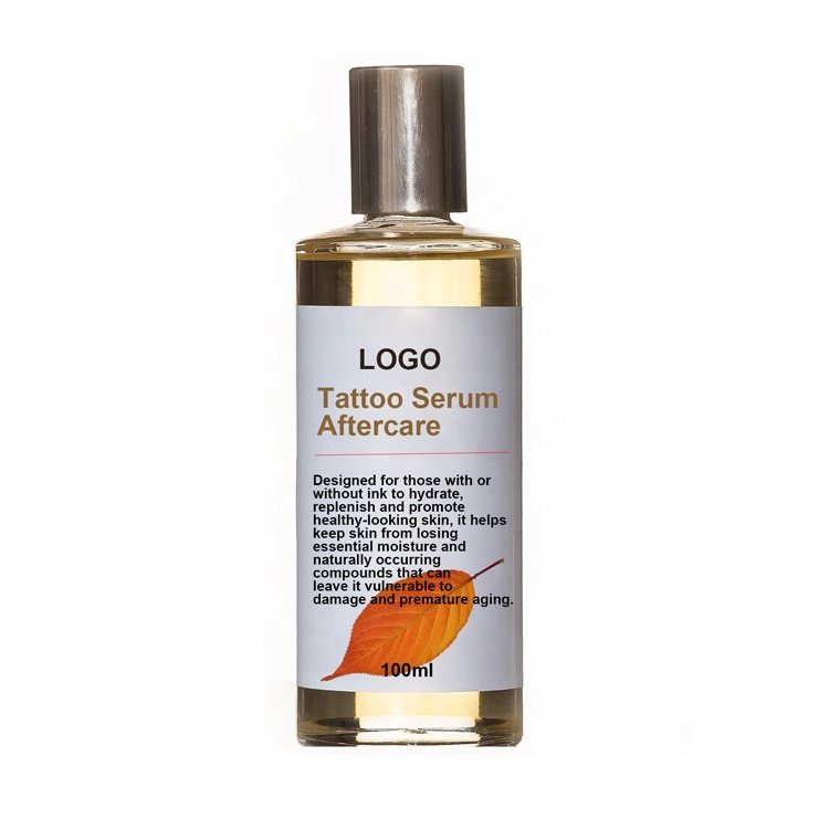 Private Label Tattoo Aftercare Serum Organic Moisturize Protect Heel Repair Skin Tattoo Aftercare Butter Tattoo Serum