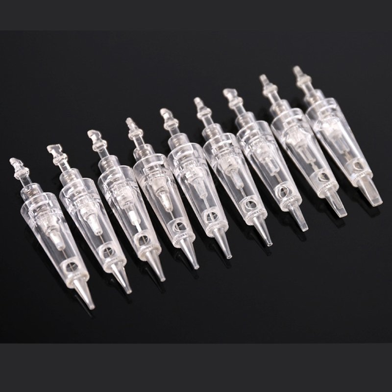 Bayonet Cartridge Needle Eyeliner Eyebrow Lip Permanent Makeup Rotary Digital Cartridge Machine Tattoo Needle