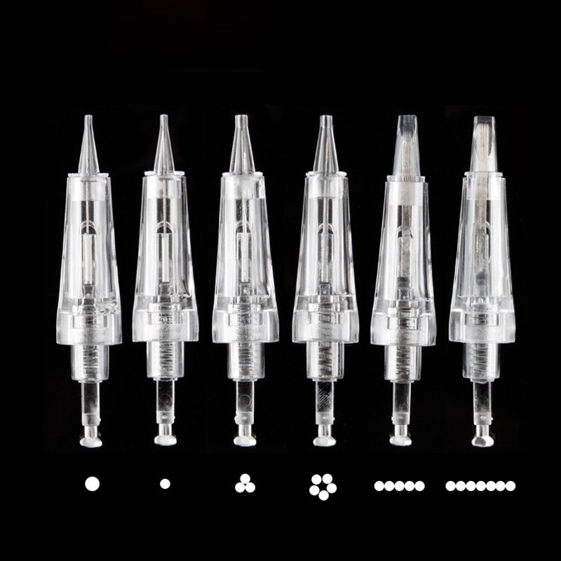 Bayonet Cartridge Needle Eyeliner Eyebrow Lip Permanent Makeup Rotary Digital Cartridge Machine Tattoo Needle