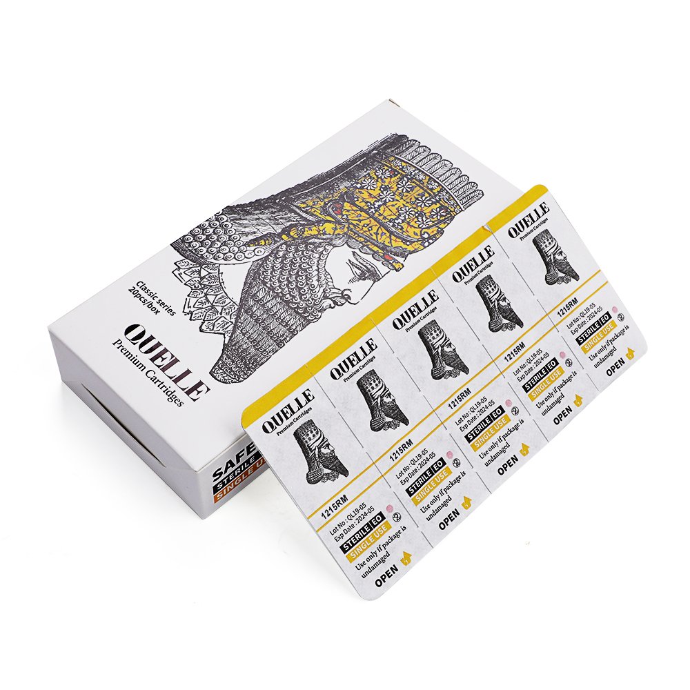 Wholesale Quelle Tattoo Needle Manufacturer Disposable Permanent Makeup Cartridge Needles 14RL Tattoo Cartridge Needle