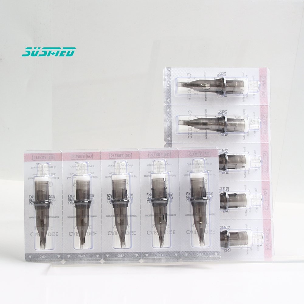 Customization Sterilized Disposable 10PCS 20PCS 316 Still Needle Permanent Makeup Cartridge Tattoo Needles