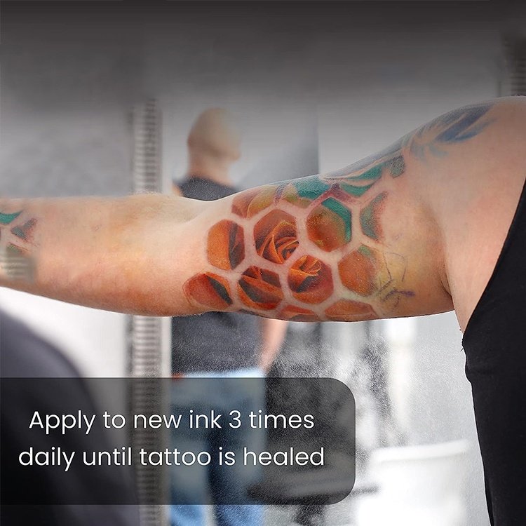 Tattoo Healing Spray Moisturizing & Fast Healing Tattoo Aftercare Cleaning Mist Prevent Fading & Restore Color Of Old Tattoos