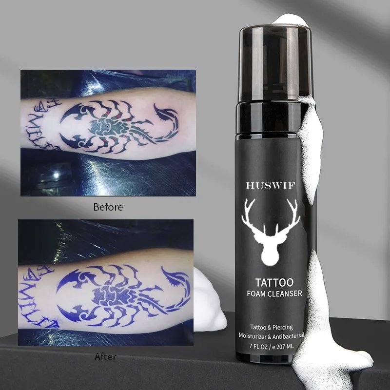 Tattoo Care Supply Tattoos Deep Cleansing Brightening Custom Aftercare Foam Cleanser Tattoo Foam Wash