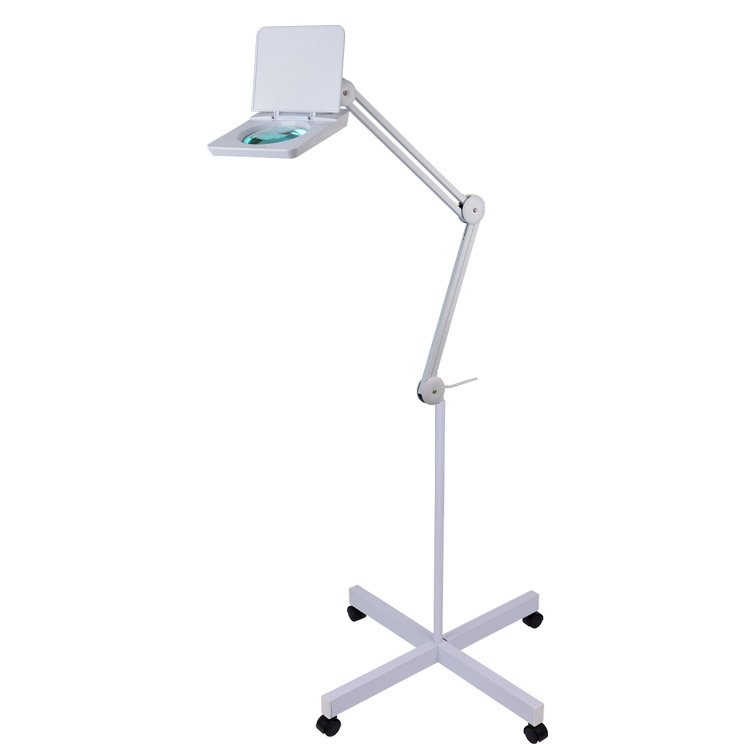 16W LED Light White Lashes Light Ring Floor Lamp Led Lash Magnifying Lamp for Tattoo Beauty Salon Eyelash Makeup