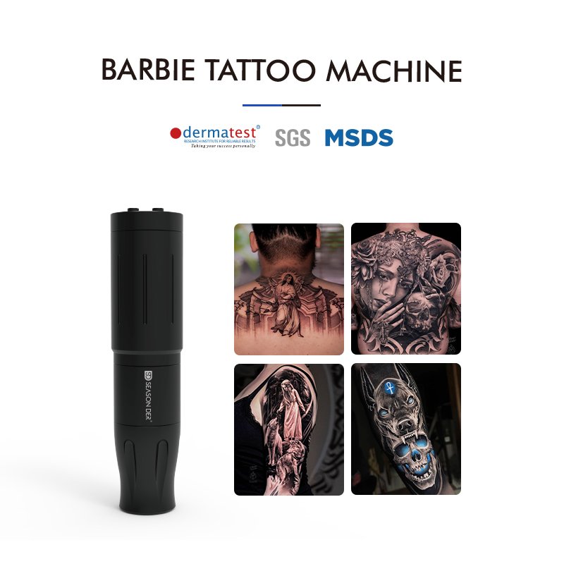 Tattoo pen private labels Professional Digital Display Electric Tattoos Gun Wireless Rotary Tattooing Machine for body Artist