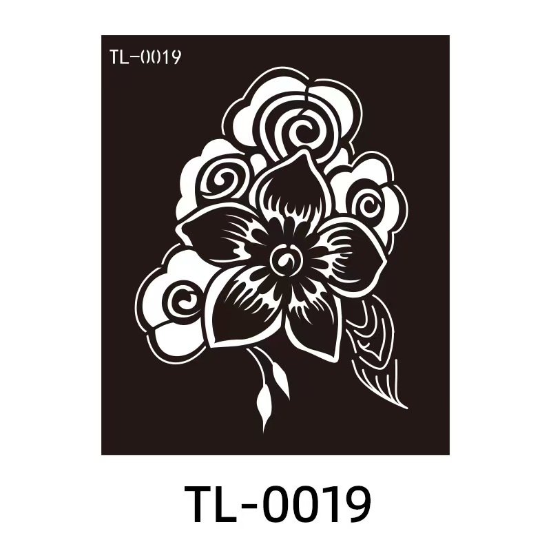 Eco-friendly Waterproof Disposable tattoo Stickers Black Animal Tiger And Lion Design tattoo