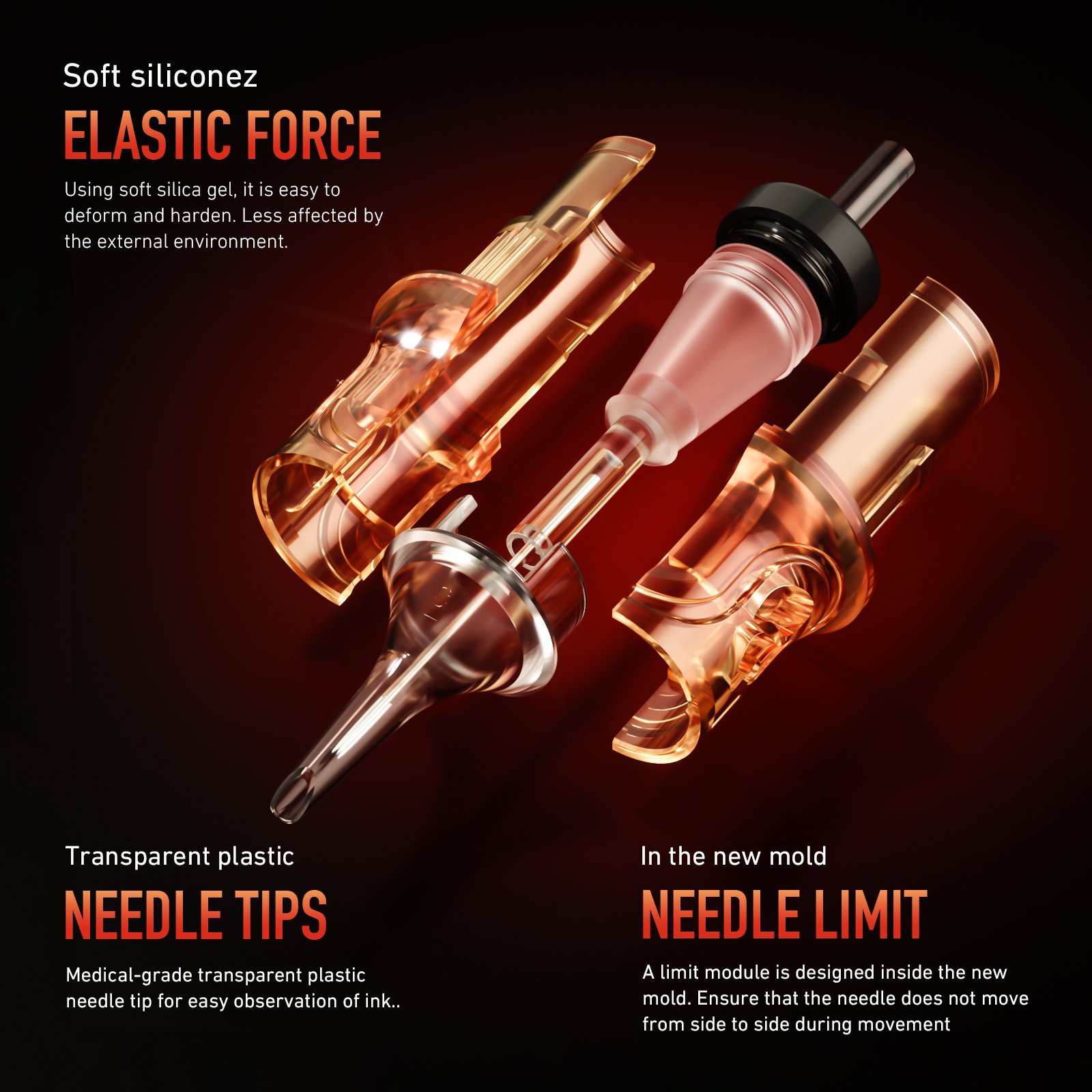 CNC Fuego tattoo cartridge needles permanent makeup cartridge needles free sample
