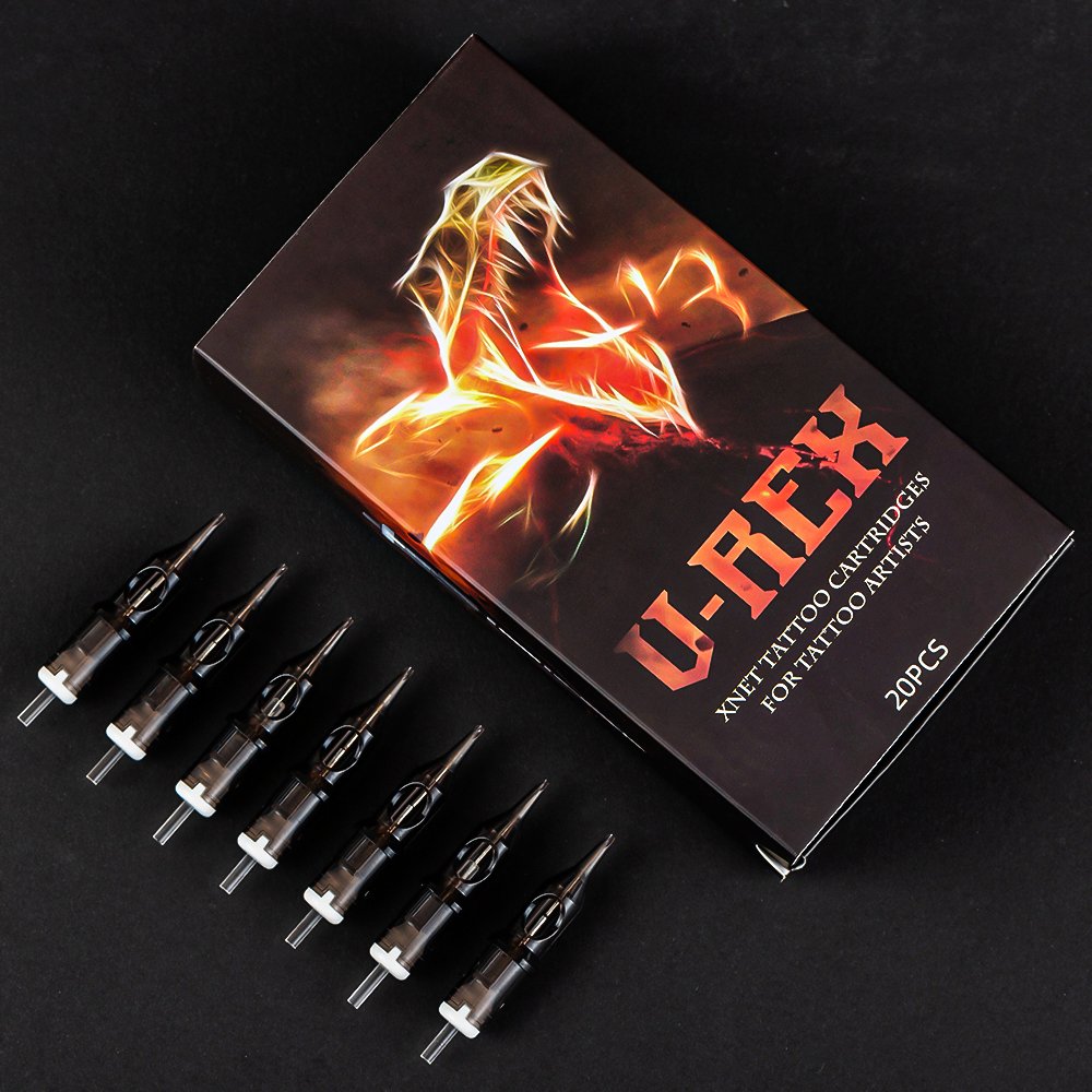 XNET 20pcs Round Liner 1rl 3rl 5rl 7rl 9rl 11rl 14rl 21rm 23rm Magnum Disposable Tattoo Needles Cartridges for Permanent Makeup