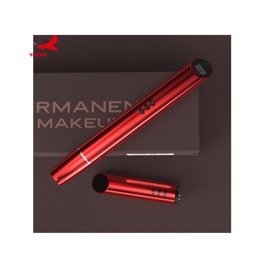 Beauty Charme Semi Cordless Digital Wireless Tattoo Microshading Permanent Makeup Eyebrow Tattoo lip Microblading pmu Machine