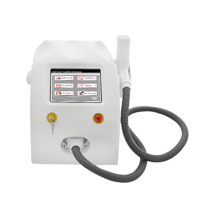Tattoo Removal pigment removal Portable Q Switched ND Yag Laser 532 1064 1320 nm Machine