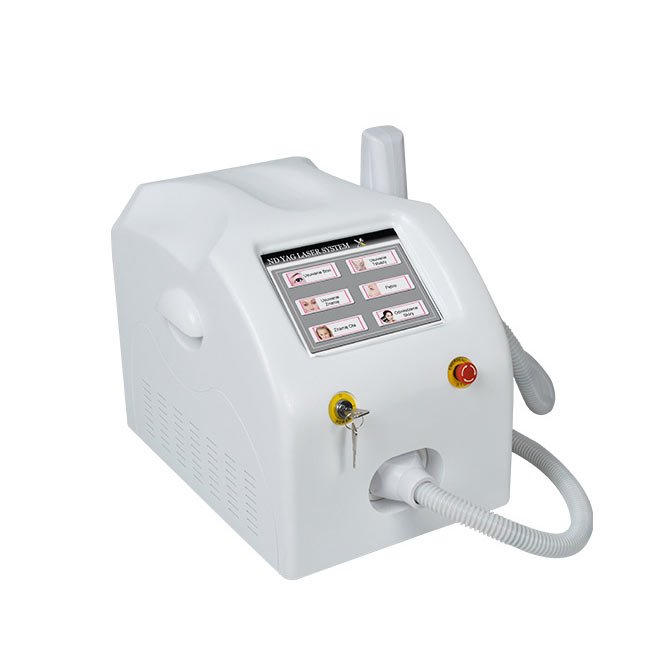 Tattoo Removal pigment removal Portable Q Switched ND Yag Laser 532 1064 1320 nm Machine