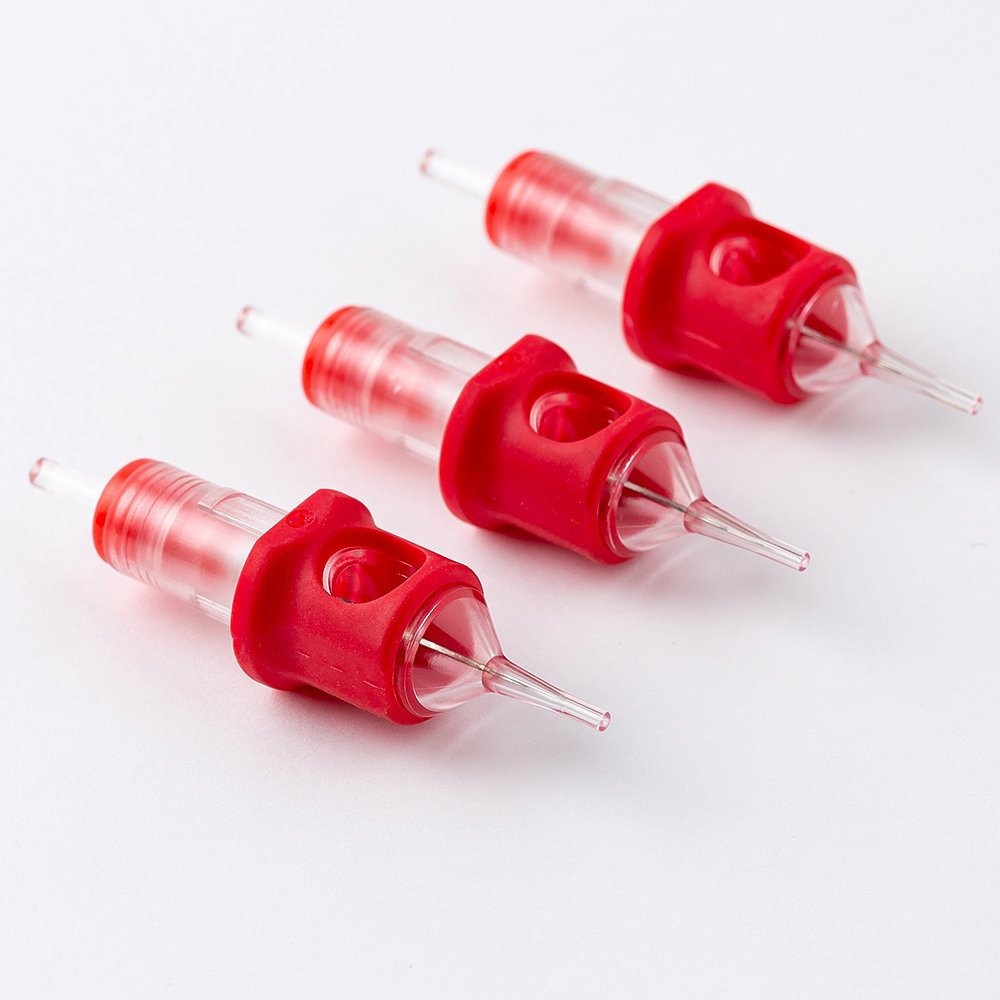 TUHU PMU Pigment Disposable 0.20mm 0.18mm 1RL 3RL Tattoo Eyebrow Needle Cartridge Tattoo Permanent Makeup Cartridges Needle
