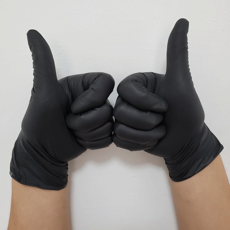 High Quality Non-Sterile Safety Household Cleaning Disposable Powder Free Disposable Nitrile gloves