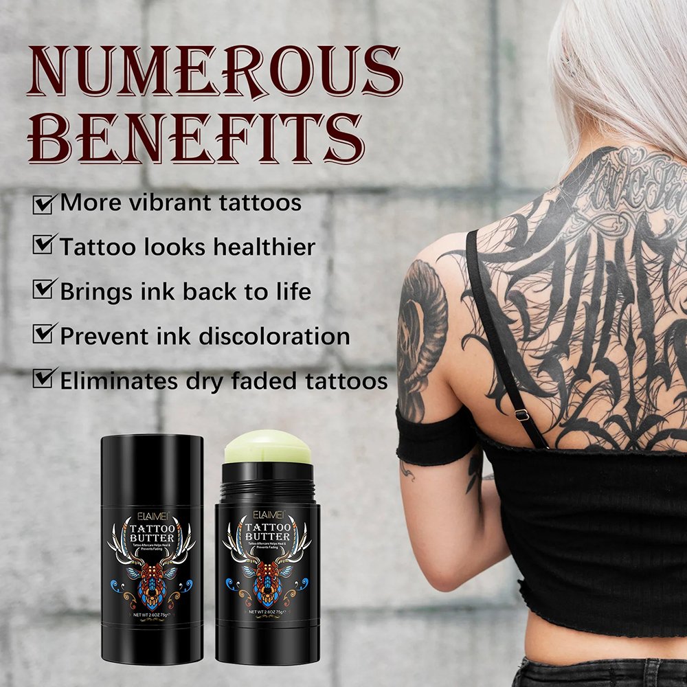OEM Tattoo Aftercare Cream Tattoo Butter Patterns Helps Heal Prevents Fading Bright-Coloured permanent makeup aftercare ointment