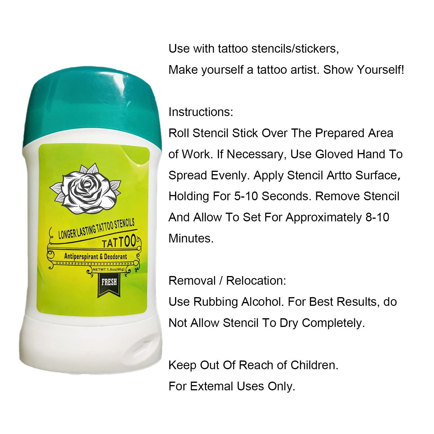 Long Lasting Tattoo Transfer Cream Gel Tattoo Stencil Transfer Gel Solution Tattoo Transfer Stick