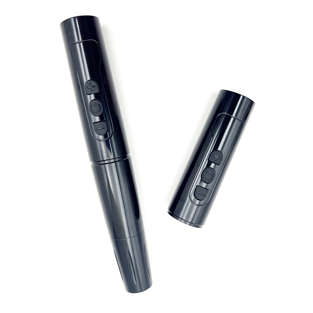 Custom Logo Wireless Double Batteries Eyebrow Tattoo Kit Semi Permanent Makeup PMU Machine for Universal Cartridge Needles