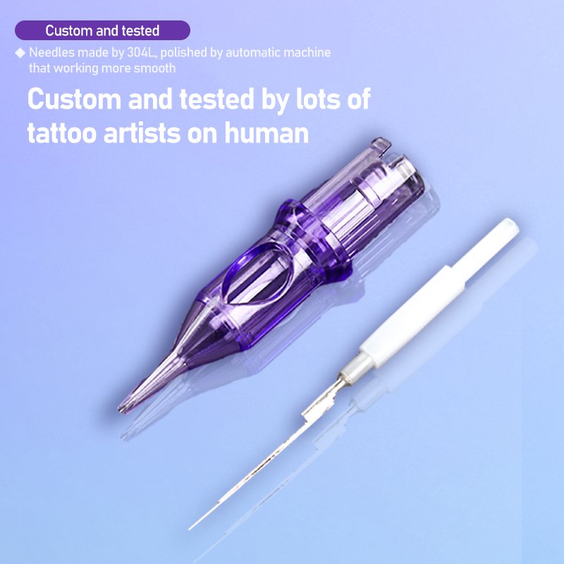 Premium Tattoo PMU Cartridges Needles 0.30MM Round Liner permanent makeup cartridge needle